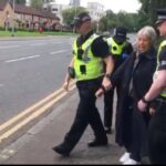 Glasgow Grandmother to appear in court for offering to talk in ‘buffer zone’